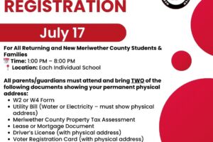 Registration July 17th